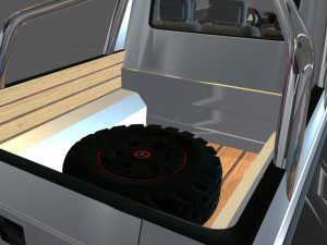 Mercedes-benz-g-63-amg-6x6-br463-2014 3D Model