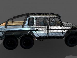 Mercedes-benz-g-63-amg-6x6-br463-2014 3D Model