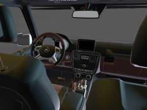 Mercedes-benz-g-63-amg-6x6-br463-2014 3D Model