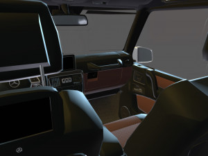Mercedes-benz-g-63-amg-6x6-br463-2014 3D Model