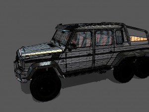 Mercedes-benz-g-63-amg-6x6-br463-2014 3D Model