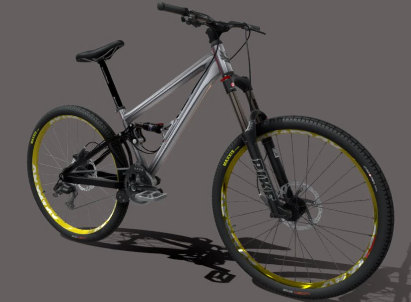 Banshee-rampant-bike 3D Model .c4d .max .obj .3ds .fbx .stl .blend