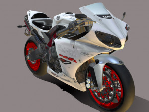 Yamaha-yzf-r1 3D Model