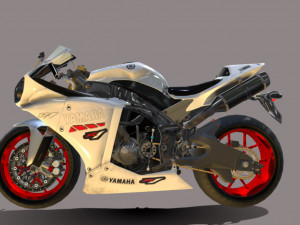 Yamaha-yzf-r1 Modello 3D