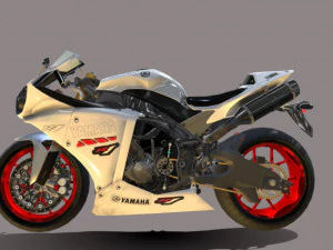 Yamaha-yzf-r1 3D Model