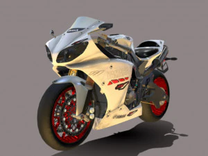 Yamaha-yzf-r1 3D Model