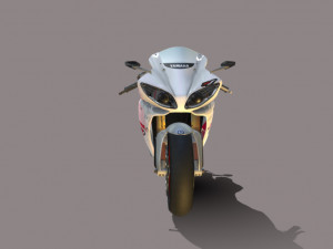 Yamaha-yzf-r1 Modello 3D