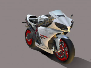 Yamaha-yzf-r1 3D Model