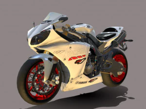 Yamaha-yzf-r1 3D Model