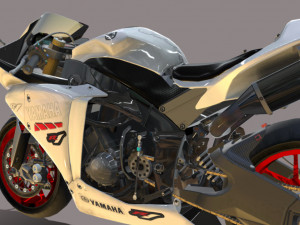 Yamaha-yzf-r1 Modello 3D