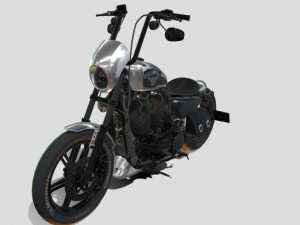 Harley-davidson-xl883n-sportster-iron-883-v1 Modelo 3D