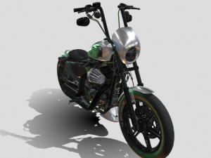 Harley-davidson-xl883n-sportster-iron-883-v1 Modelo 3D