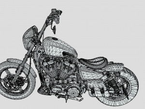 Harley-davidson-xl883n-sportster-iron-883-v1 Modelo 3D