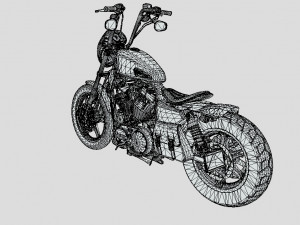 Harley-davidson-xl883n-sportster-iron-883-v1 Modelo 3D