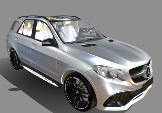 Mercedes-benz-amg-gle63s-diamond 3D 模型 .c4d .max .obj .3ds .fbx .stl .blend 
