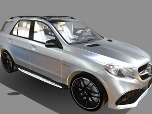 Mercedes-benz-amg-gle63s-diamond 3D Model