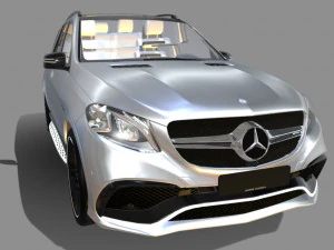 Mercedes-benz-amg-gle63s-diamond 3D Model