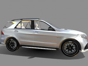 Mercedes-benz-amg-gle63s-diamond 3D Model