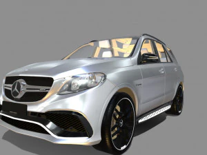 Mercedes-benz-amg-gle63s-diamond 3D Model