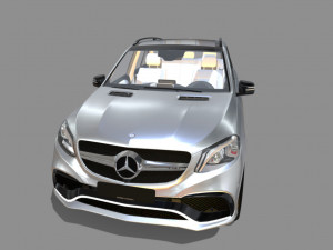 Mercedes-benz-amg-gle63s-diamond 3D 模型