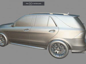 Mercedes-benz-amg-gle63s-diamond 3D Model