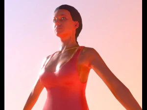 Baywatch-swimsuit 3D Model