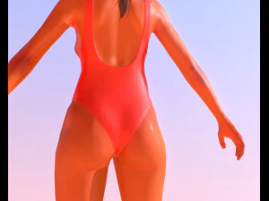 Baywatch-swimsuit 3D Model