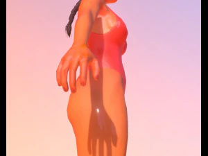 Baywatch-swimsuit 3D Model