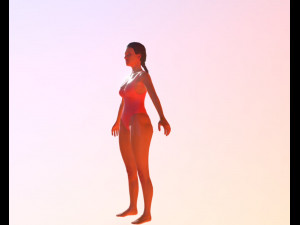 Baywatch-swimsuit 3Dモデル