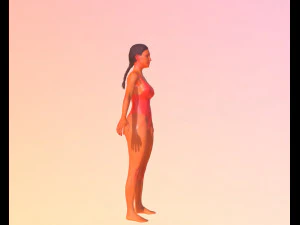 Baywatch-swimsuit 3D Model