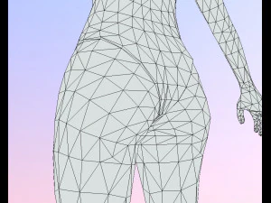 Baywatch-swimsuit 3D Model