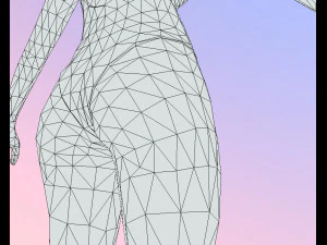 Baywatch-swimsuit 3D Model