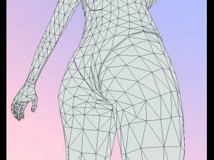 Baywatch-swimsuit 3D Model