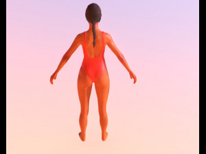 Baywatch-swimsuit 3Dモデル