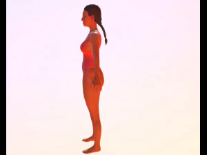 Baywatch-swimsuit 3D Model