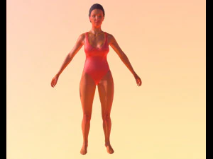 Baywatch-swimsuit 3D Model