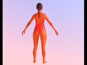 Baywatch-swimsuit 3Dモデル