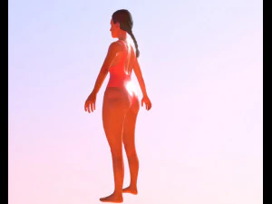 Baywatch-swimsuit 3D Model