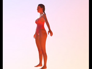 Baywatch-swimsuit 3Dモデル