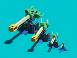 Torre de atirador Modelo 3D