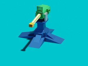 Sniper tower Modelo 3D