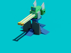 Sniper tower Modelo 3D