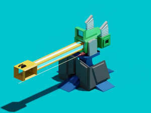 Sniper tower Modelo 3D