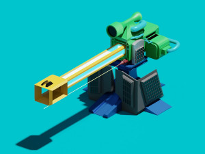 Sniper tower Modelo 3D
