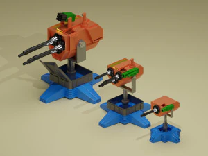 вежа 3D Модель