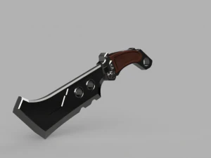 KniteCyberpunk Style 3D Print Model