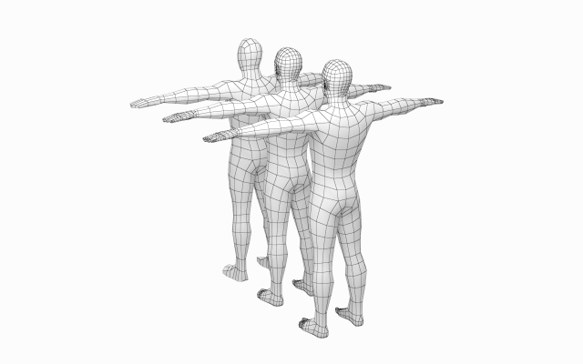 Why is the 'T-Pose' the default pose used when animating 3D models? Why is  this pose easier to work with than others? - Quora