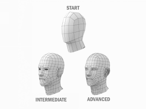 Natural Male Base Mesh in T-Pose 3D Model