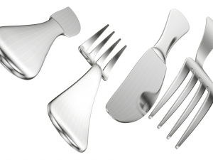 Generic Cutlery Set 7 Pieces COLLECTION Modelo 3D