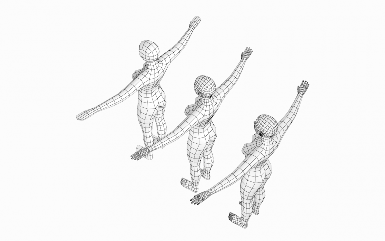 Woman Low poly t-pose - 3D model by flyingspringrol (@flyingspringrol)  [62adafe]